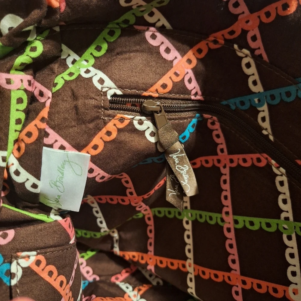 Vera Bradley Convertible Backpack/ Satchel Handbag - Picture 5 of 6